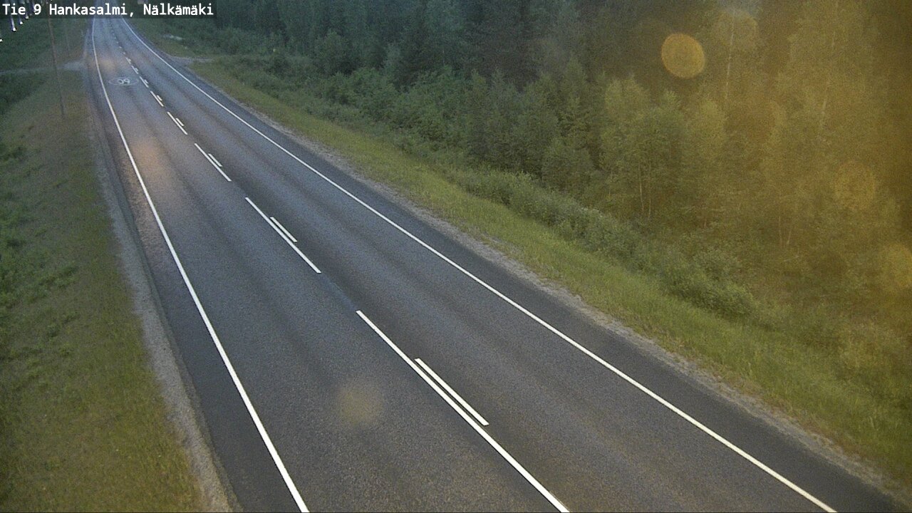 Kelikamerat Kuva Tie 9 Hankasalmi, Nälkämäki, Hankasalmi, Keski-Suomi