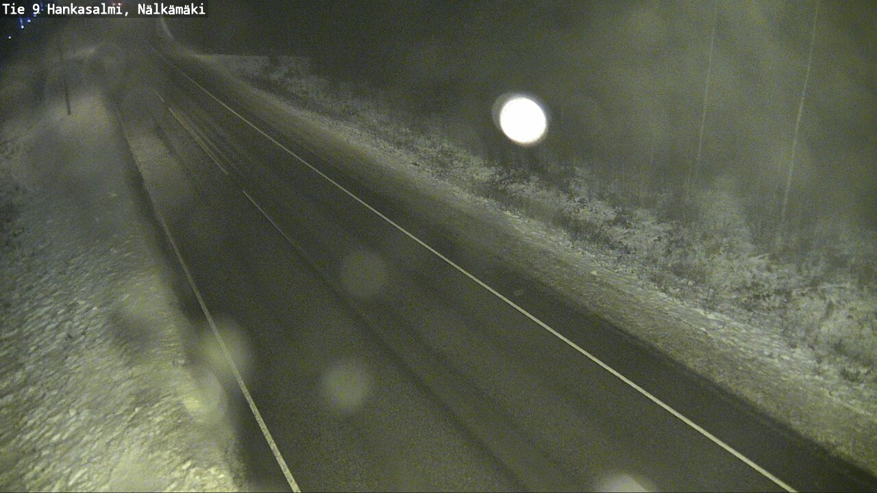 Weather Camera Image Road 9 Hankasalmi, Nälkämäki, Hankasalmi, Keski-Suomi