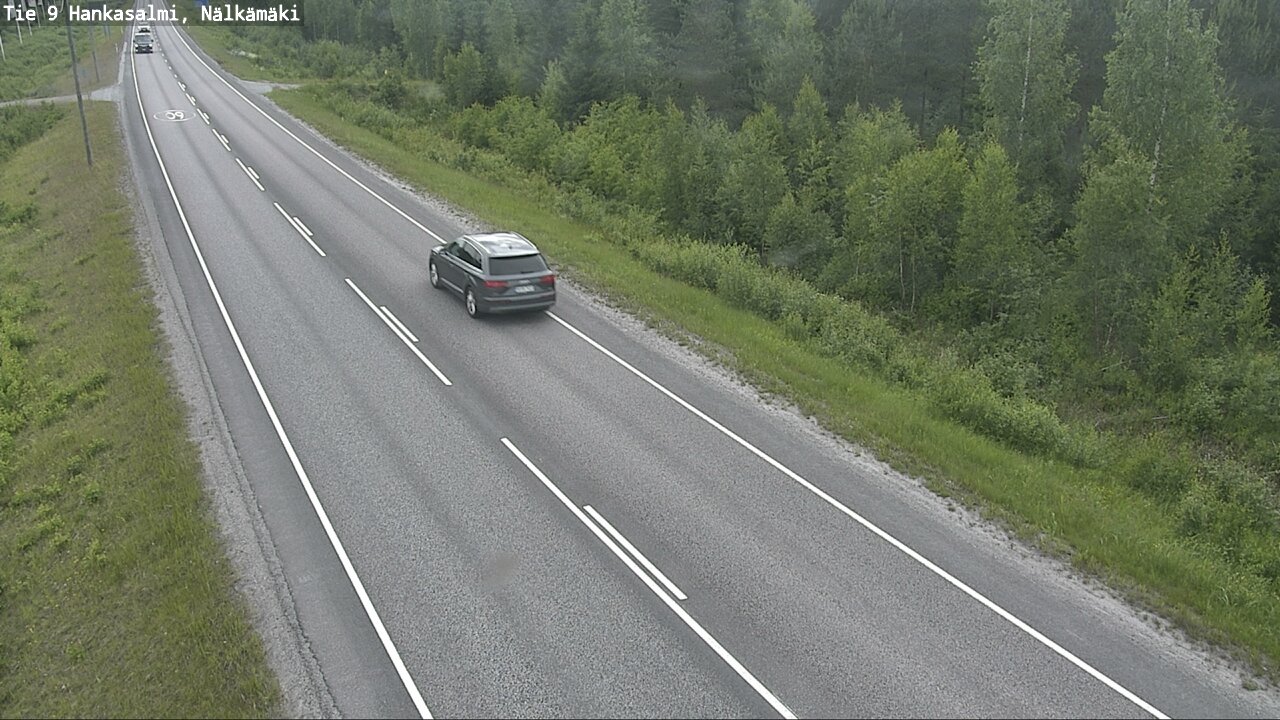 Kelikamerat Kuva Tie 9 Hankasalmi, Nälkämäki, Hankasalmi, Keski-Suomi