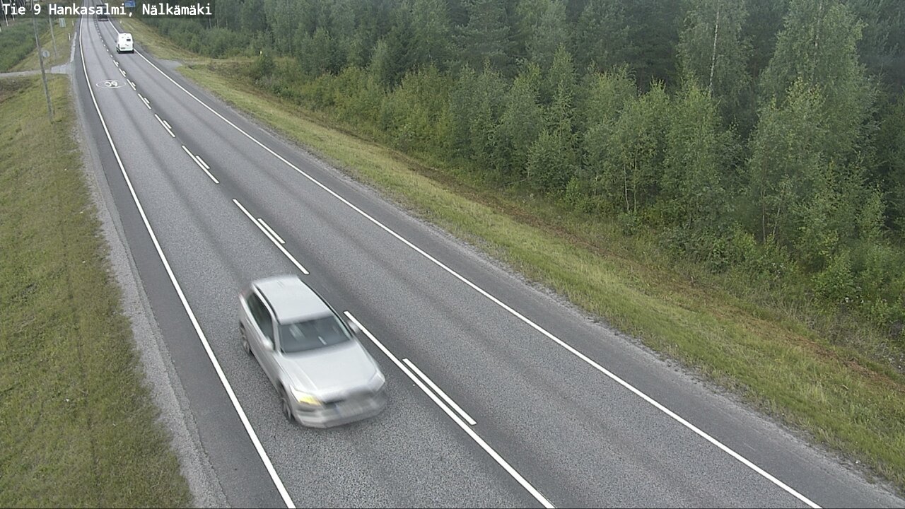 Weather Camera Image Road 9 Hankasalmi, Nälkämäki, Hankasalmi, Keski-Suomi