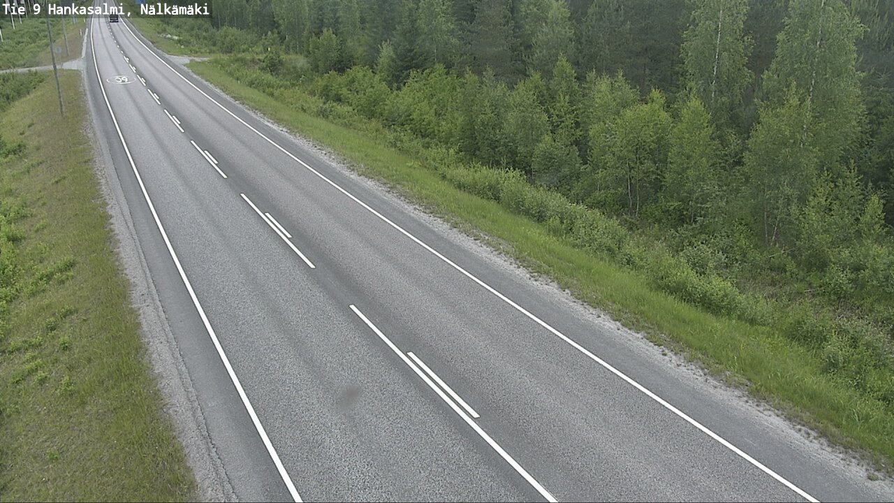 Kelikamerat Kuva Tie 9 Hankasalmi, Nälkämäki, Hankasalmi, Keski-Suomi