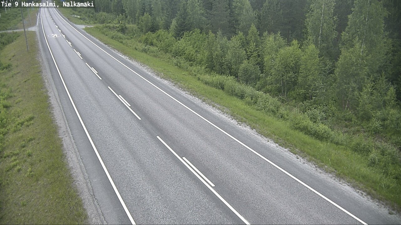 Kelikamerat Kuva Tie 9 Hankasalmi, Nälkämäki, Hankasalmi, Keski-Suomi