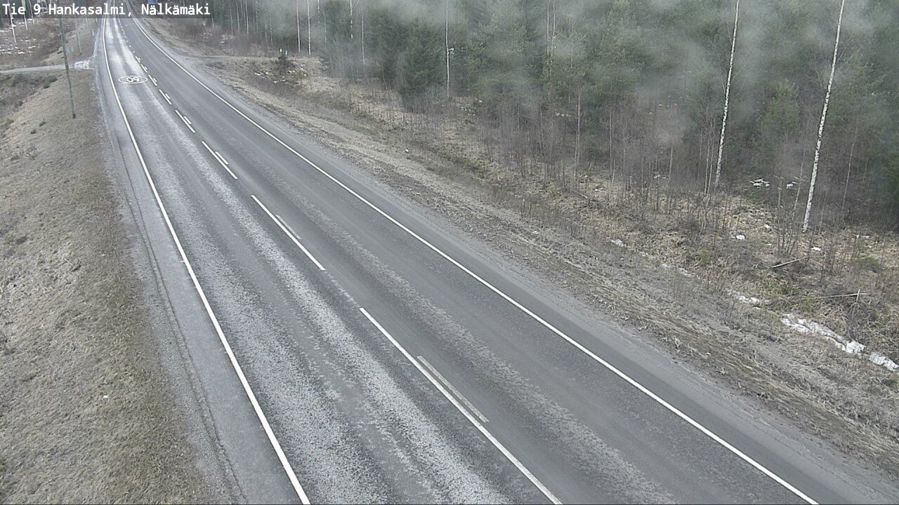 Weather Camera Image Road 9 Hankasalmi, Nälkämäki, Hankasalmi, Keski-Suomi