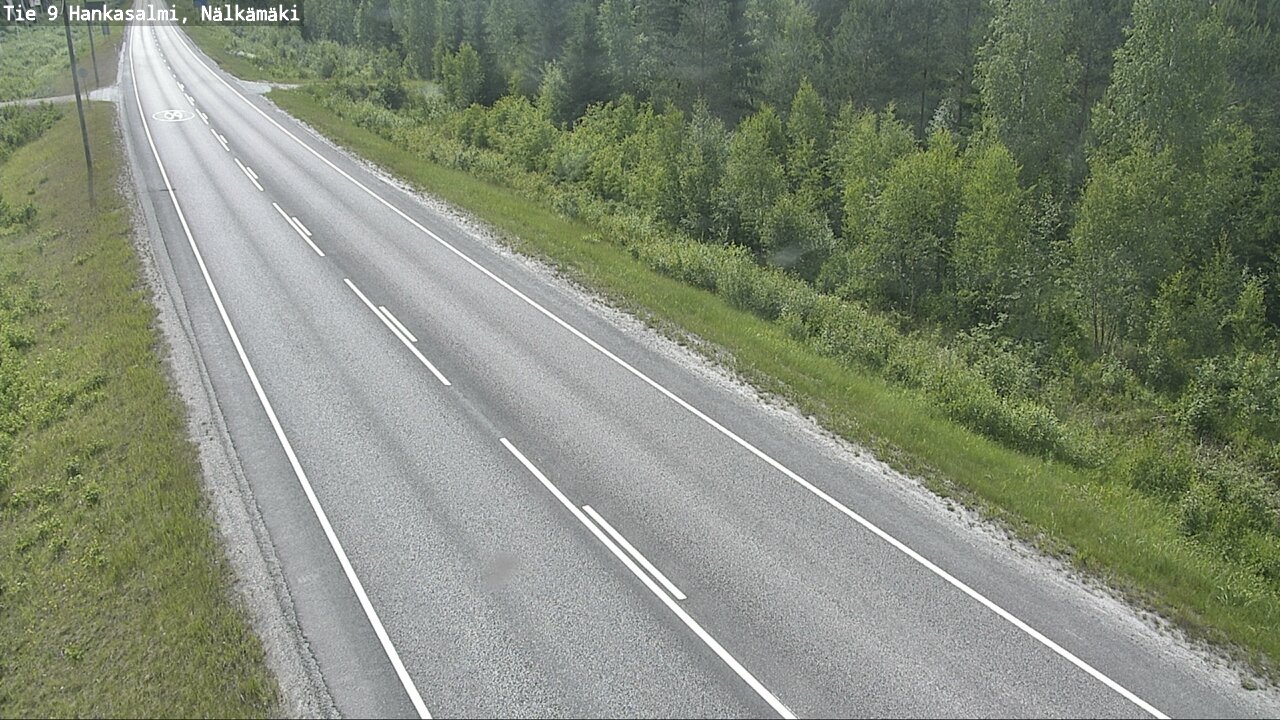 Kelikamerat Kuva Tie 9 Hankasalmi, Nälkämäki, Hankasalmi, Keski-Suomi