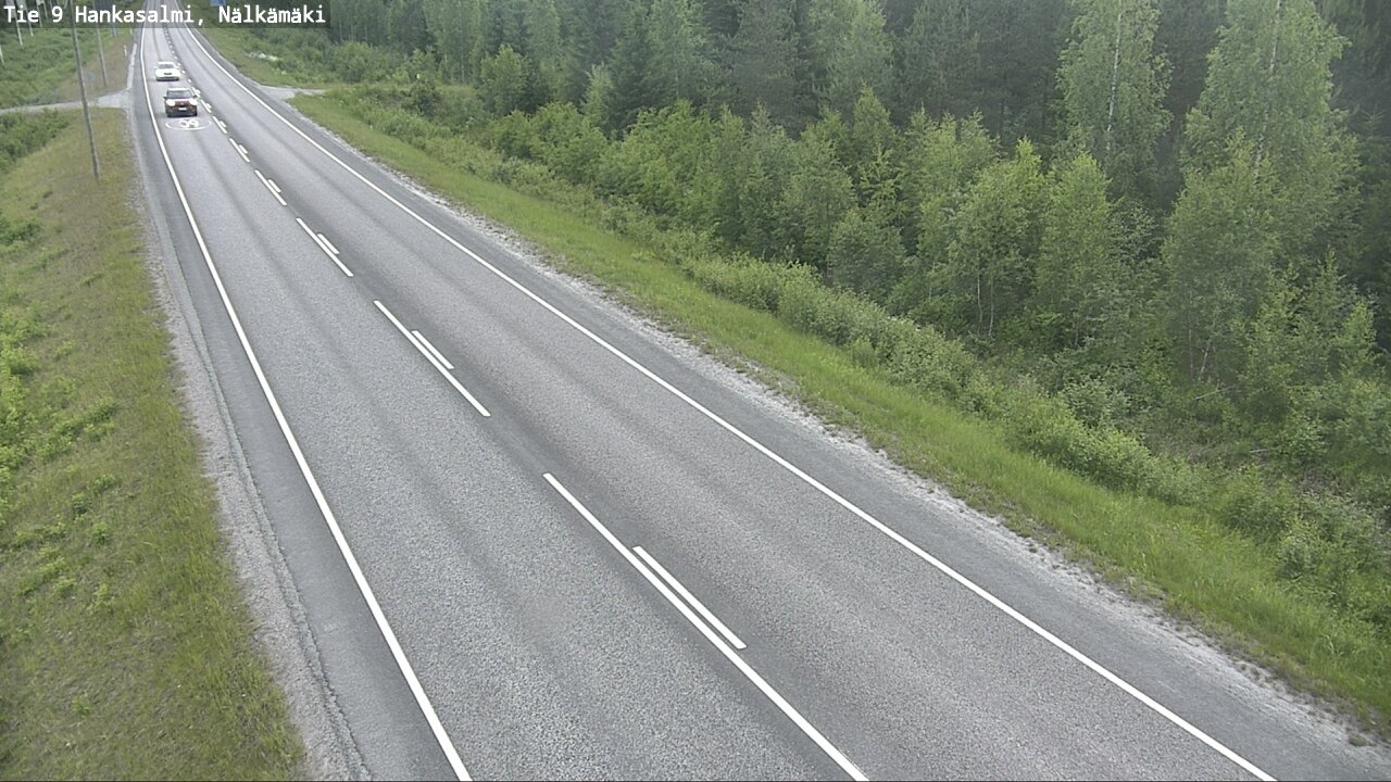 Kelikamerat Kuva Tie 9 Hankasalmi, Nälkämäki, Hankasalmi, Keski-Suomi