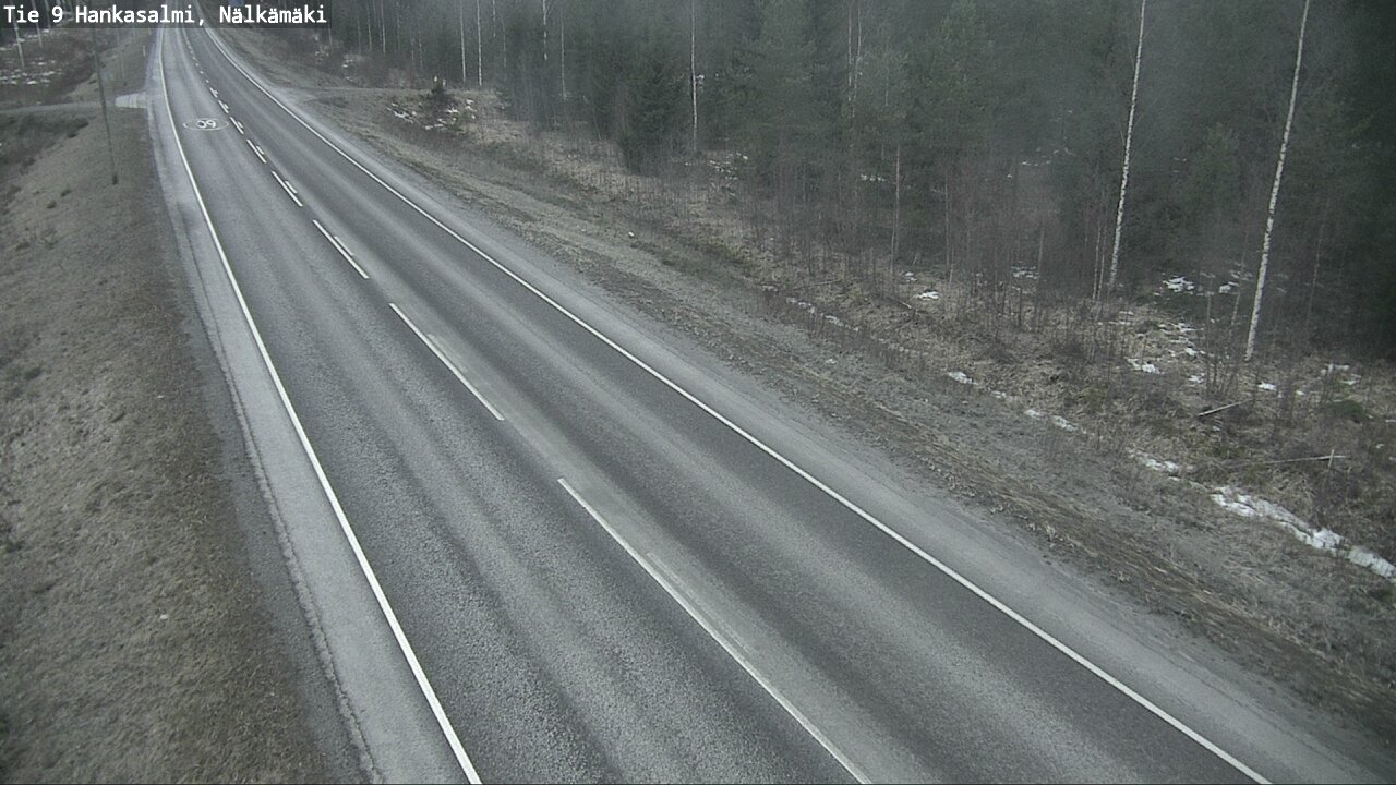 Kelikamerat Kuva Tie 9 Hankasalmi, Nälkämäki, Hankasalmi, Keski-Suomi