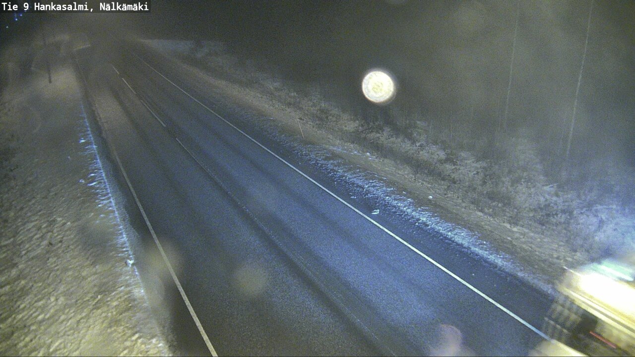 Weather Camera Image Road 9 Hankasalmi, Nälkämäki, Hankasalmi, Keski-Suomi