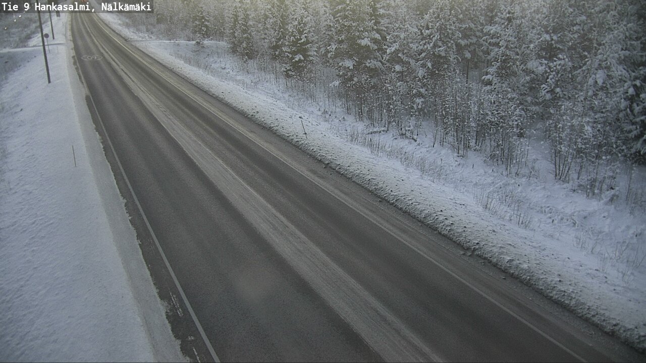 Weather Camera Image Road 9 Hankasalmi, Nälkämäki, Hankasalmi, Keski-Suomi