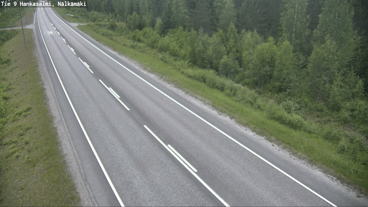 Kelikamerat Kuva Tie 9 Hankasalmi, Nälkämäki, Hankasalmi, Keski-Suomi