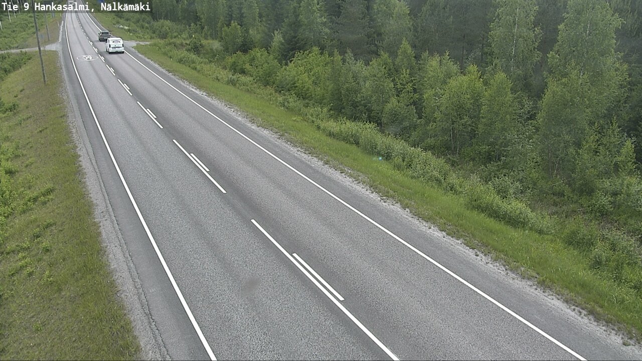 Kelikamerat Kuva Tie 9 Hankasalmi, Nälkämäki, Hankasalmi, Keski-Suomi