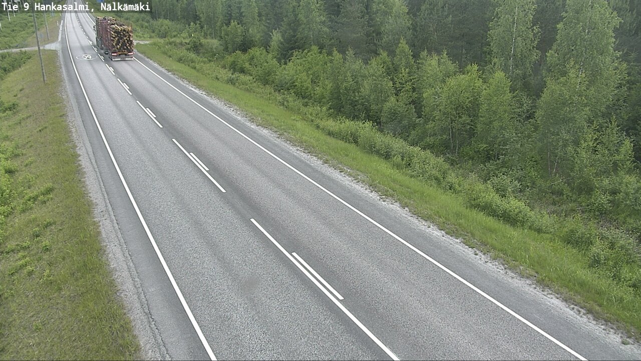Kelikamerat Kuva Tie 9 Hankasalmi, Nälkämäki, Hankasalmi, Keski-Suomi