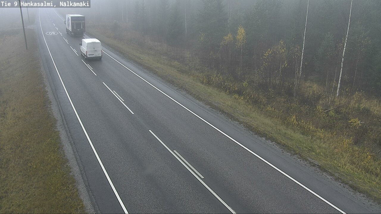 Kelikamerat Kuva Tie 9 Hankasalmi, Nälkämäki, Hankasalmi, Keski-Suomi