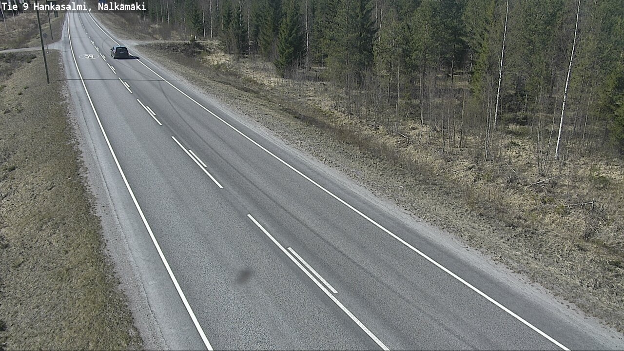 Kelikamerat Kuva Tie 9 Hankasalmi, Nälkämäki, Hankasalmi, Keski-Suomi
