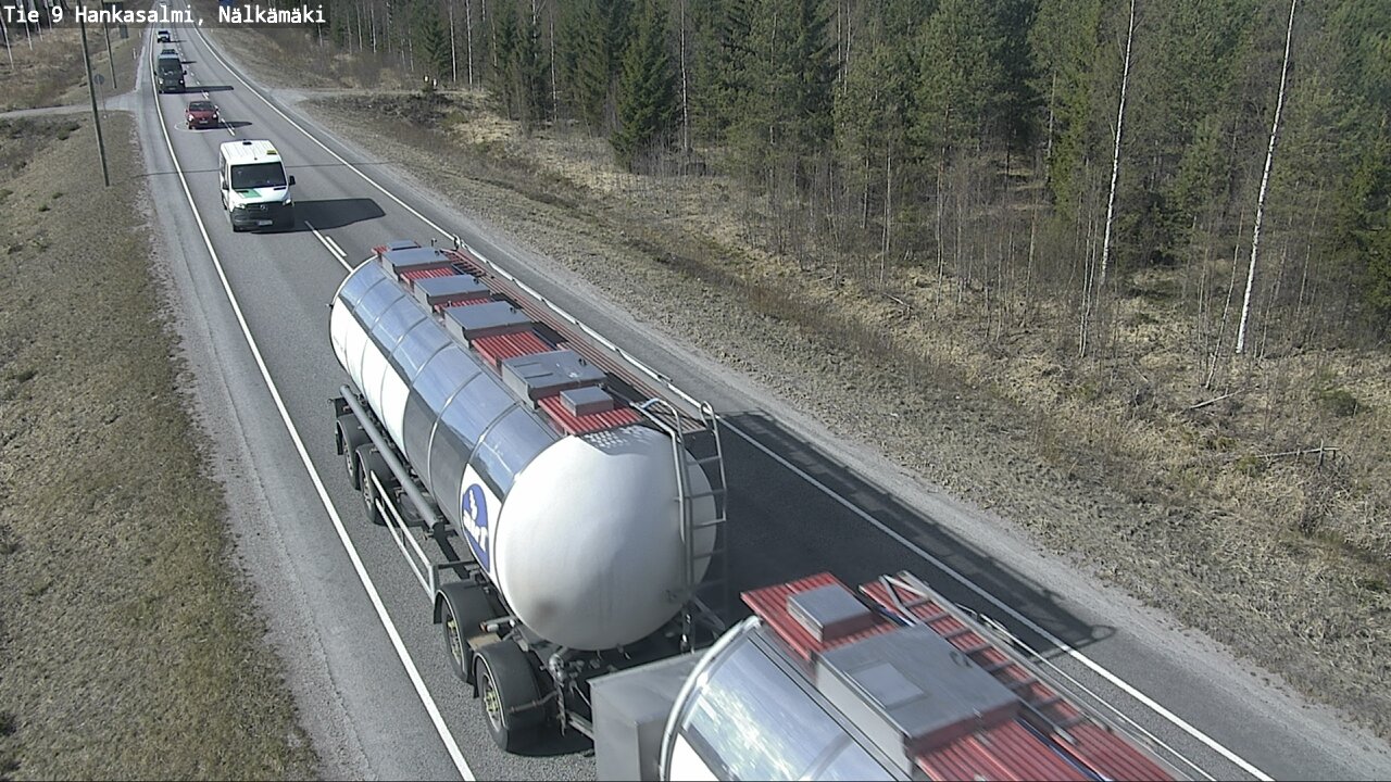 Kelikamerat Kuva Tie 9 Hankasalmi, Nälkämäki, Hankasalmi, Keski-Suomi