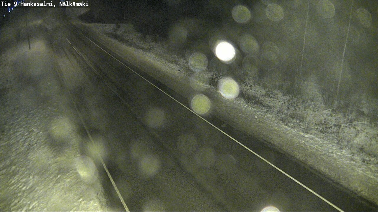 Weather Camera Image Road 9 Hankasalmi, Nälkämäki, Hankasalmi, Keski-Suomi