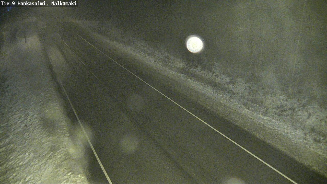 Weather Camera Image Road 9 Hankasalmi, Nälkämäki, Hankasalmi, Keski-Suomi