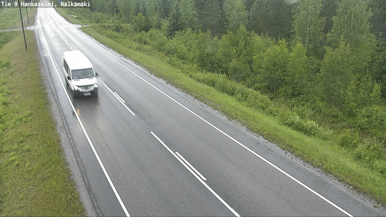 Kelikamerat Kuva Tie 9 Hankasalmi, Nälkämäki, Hankasalmi, Keski-Suomi