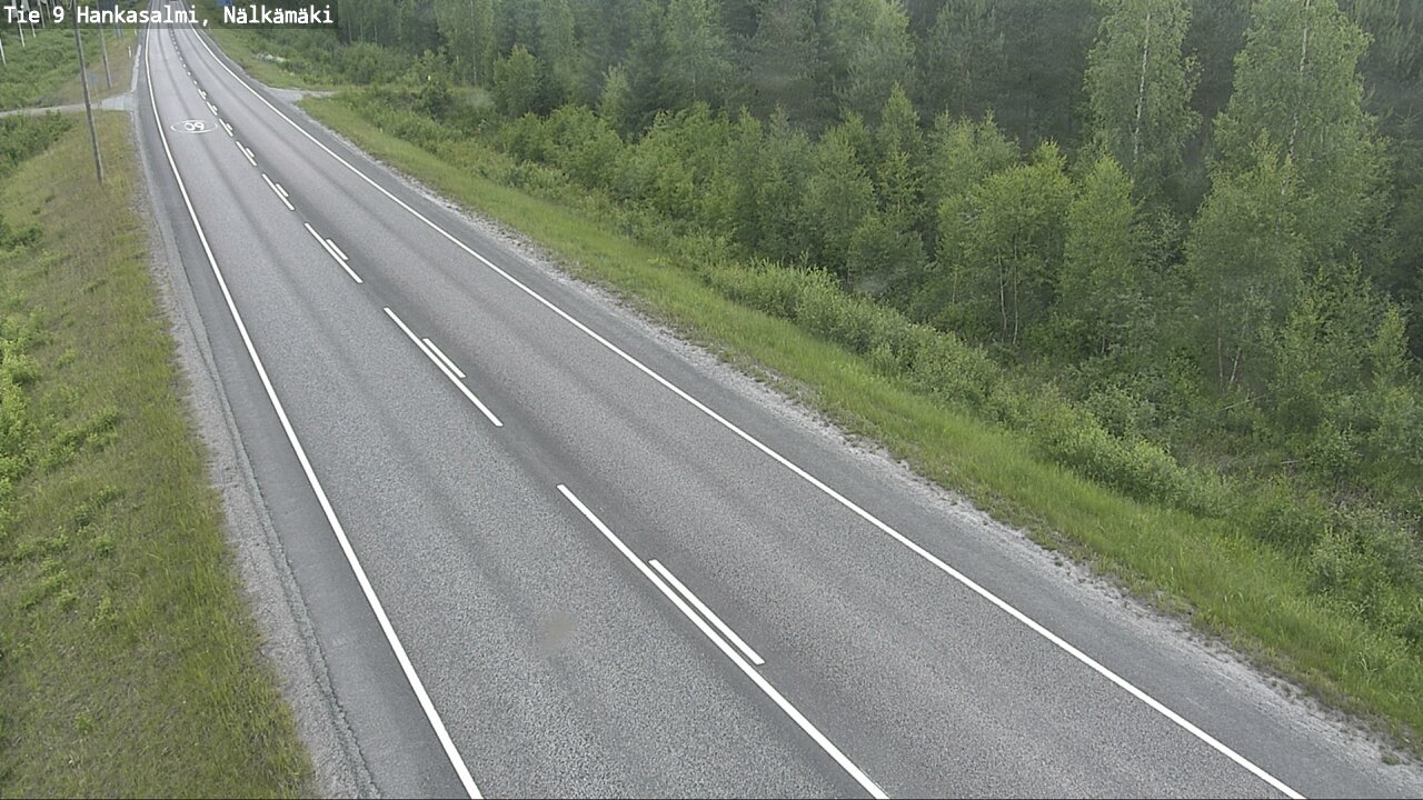 Kelikamerat Kuva Tie 9 Hankasalmi, Nälkämäki, Hankasalmi, Keski-Suomi