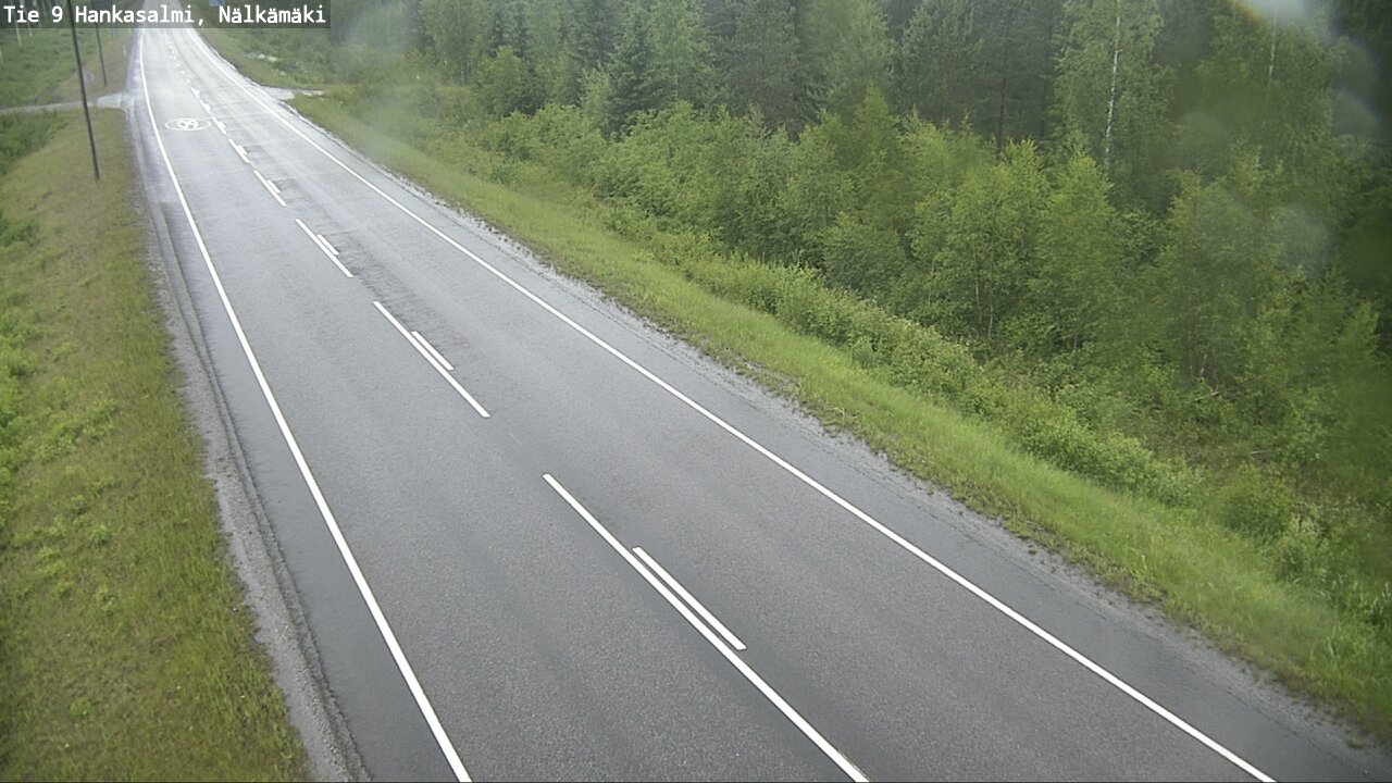 Kelikamerat Kuva Tie 9 Hankasalmi, Nälkämäki, Hankasalmi, Keski-Suomi