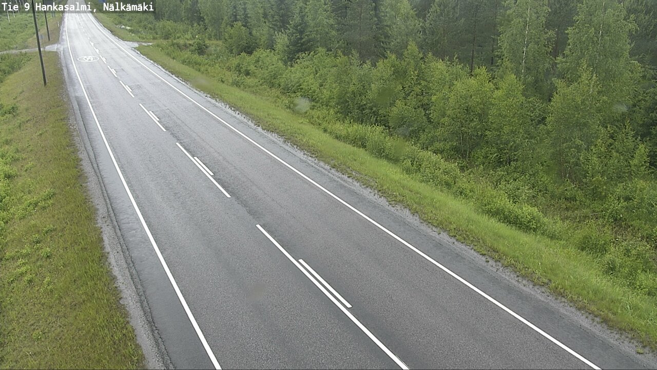 Kelikamerat Kuva Tie 9 Hankasalmi, Nälkämäki, Hankasalmi, Keski-Suomi