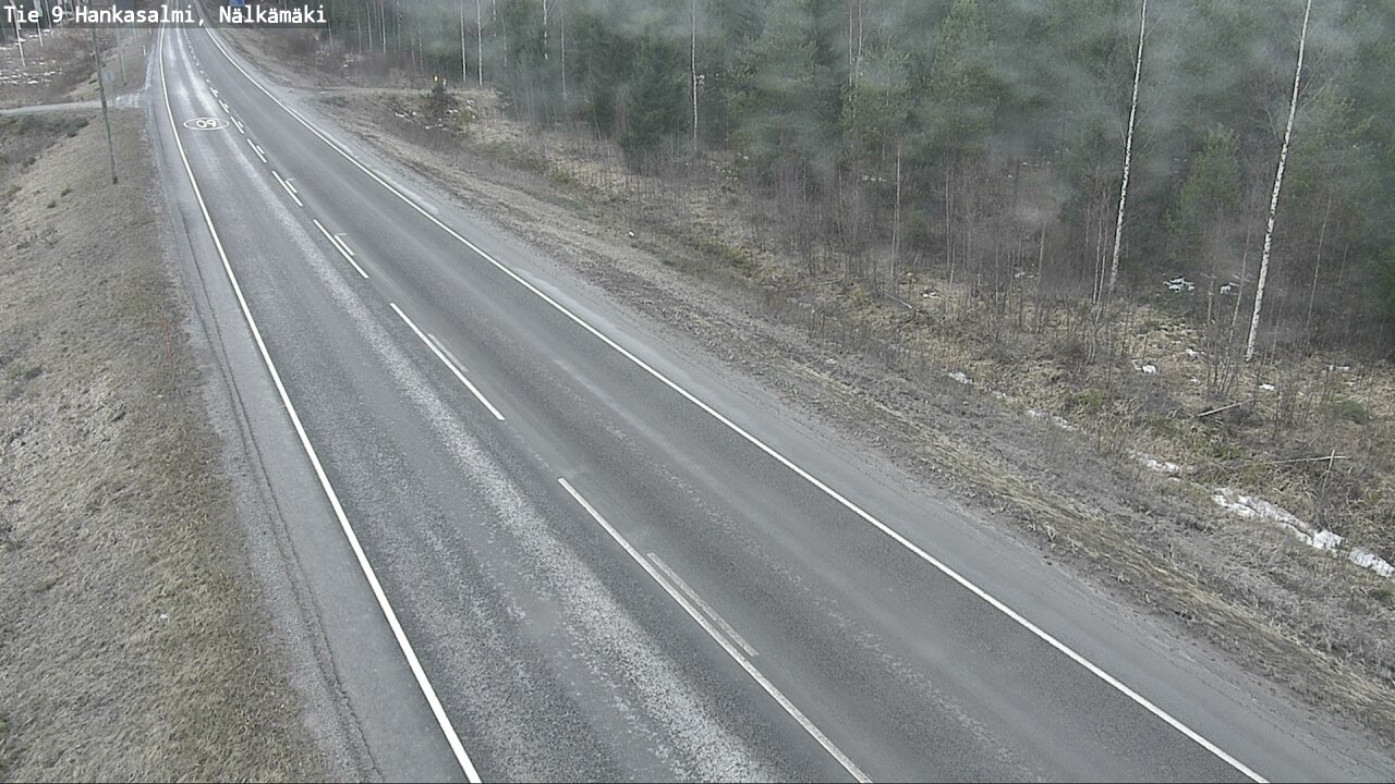 Weather Camera Image Road 9 Hankasalmi, Nälkämäki, Hankasalmi, Keski-Suomi