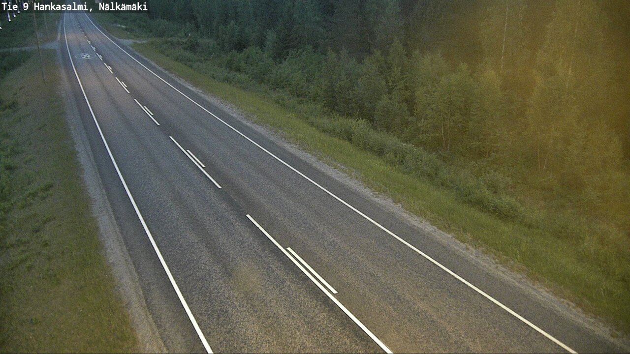 Kelikamerat Kuva Tie 9 Hankasalmi, Nälkämäki, Hankasalmi, Keski-Suomi