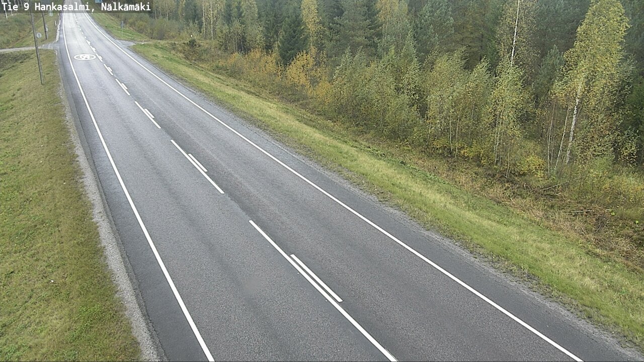 Weather Camera Image Road 9 Hankasalmi, Nälkämäki, Hankasalmi, Keski-Suomi