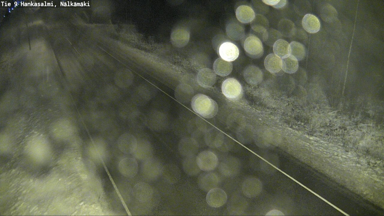 Weather Camera Image Road 9 Hankasalmi, Nälkämäki, Hankasalmi, Keski-Suomi