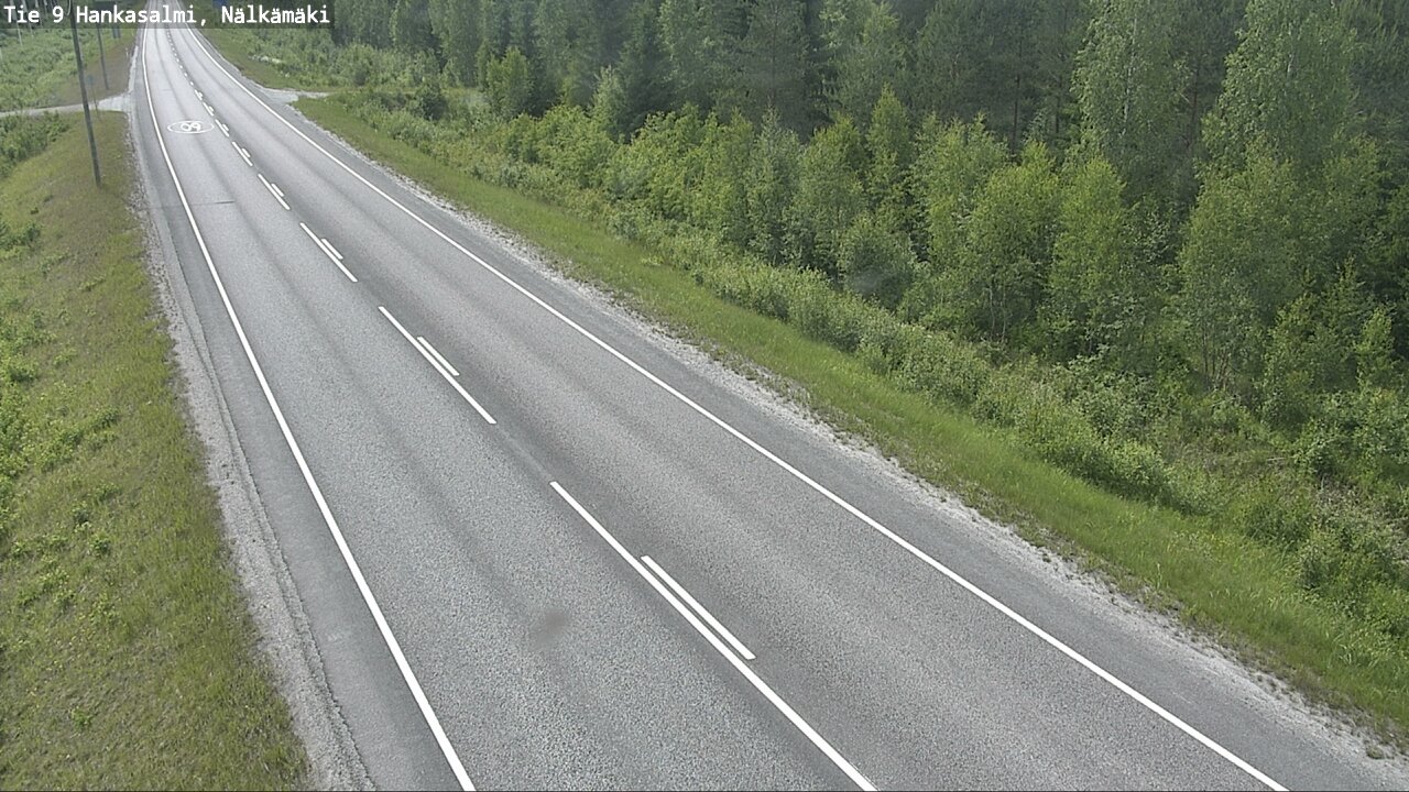Kelikamerat Kuva Tie 9 Hankasalmi, Nälkämäki, Hankasalmi, Keski-Suomi