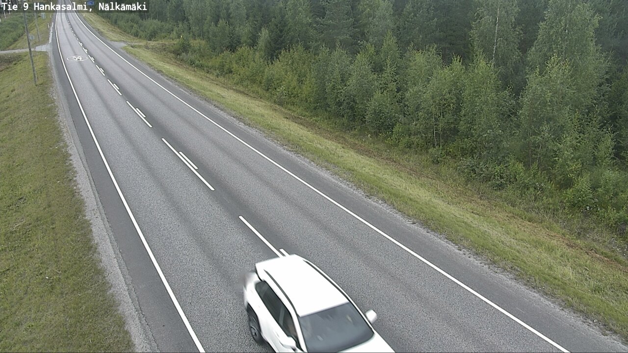 Weather Camera Image Road 9 Hankasalmi, Nälkämäki, Hankasalmi, Keski-Suomi