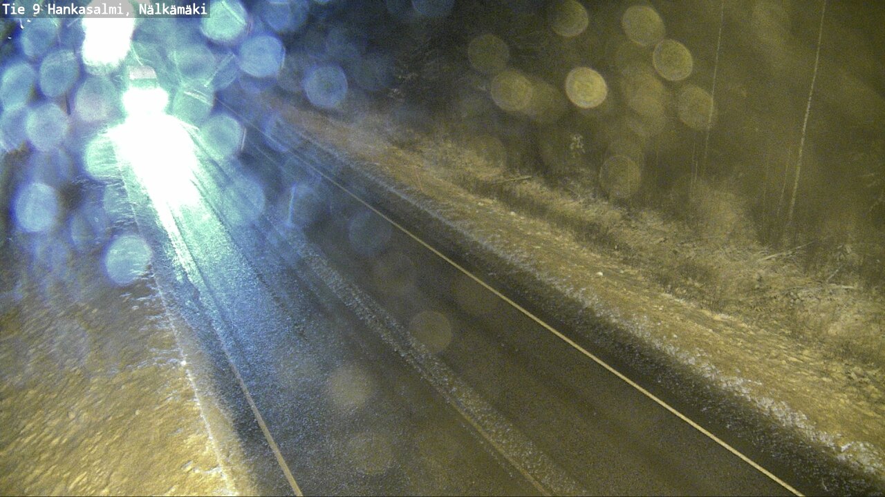 Weather Camera Image Road 9 Hankasalmi, Nälkämäki, Hankasalmi, Keski-Suomi