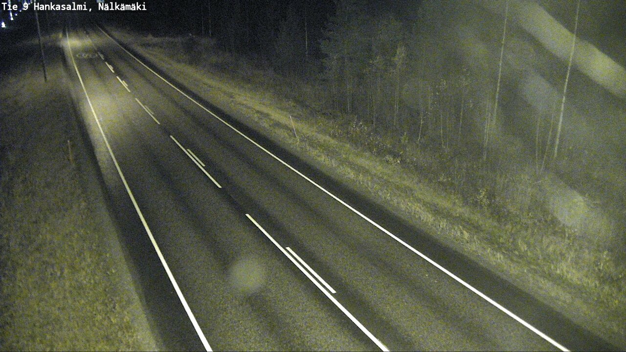 Weather Camera Image Road 9 Hankasalmi, Nälkämäki, Hankasalmi, Keski-Suomi