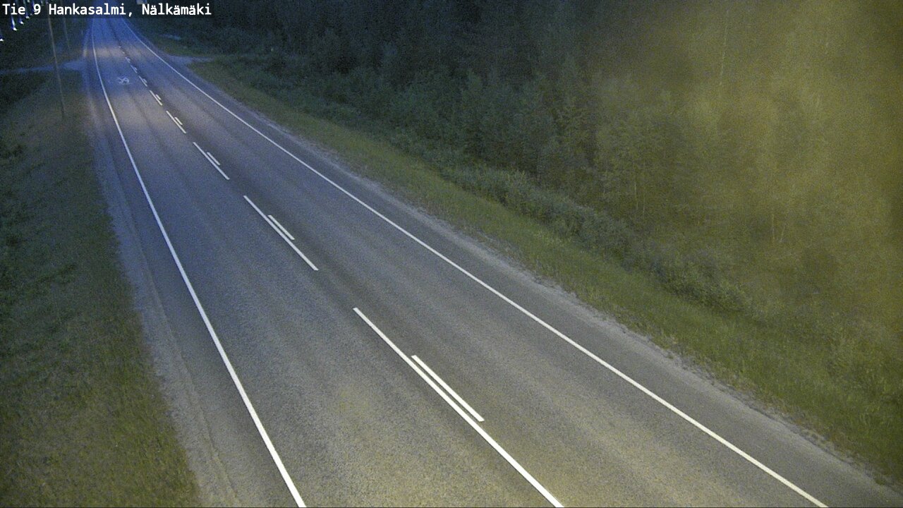 Kelikamerat Kuva Tie 9 Hankasalmi, Nälkämäki, Hankasalmi, Keski-Suomi