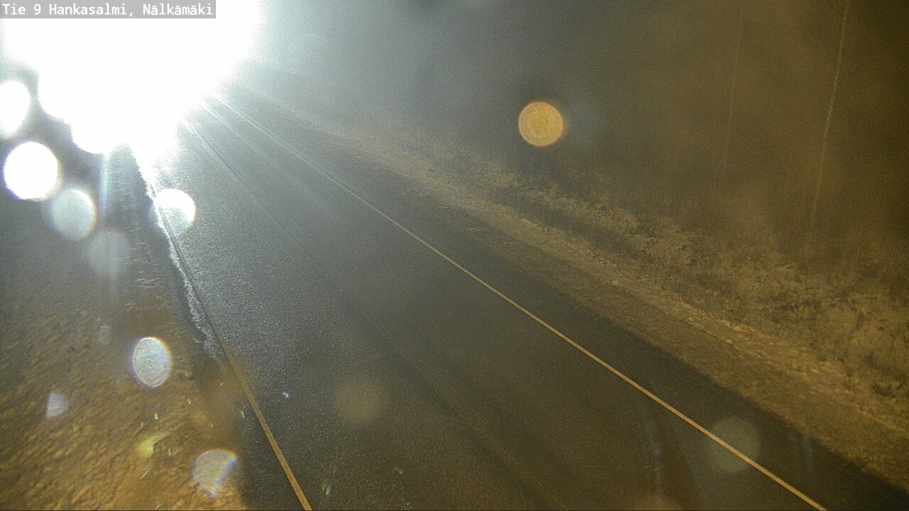 Weather Camera Image Road 9 Hankasalmi, Nälkämäki, Hankasalmi, Keski-Suomi