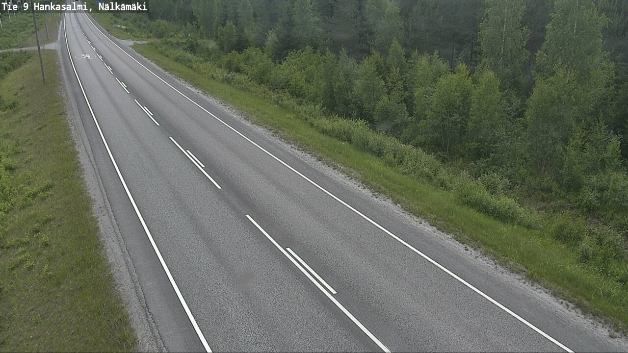 Kelikamerat Kuva Tie 9 Hankasalmi, Nälkämäki, Hankasalmi, Keski-Suomi