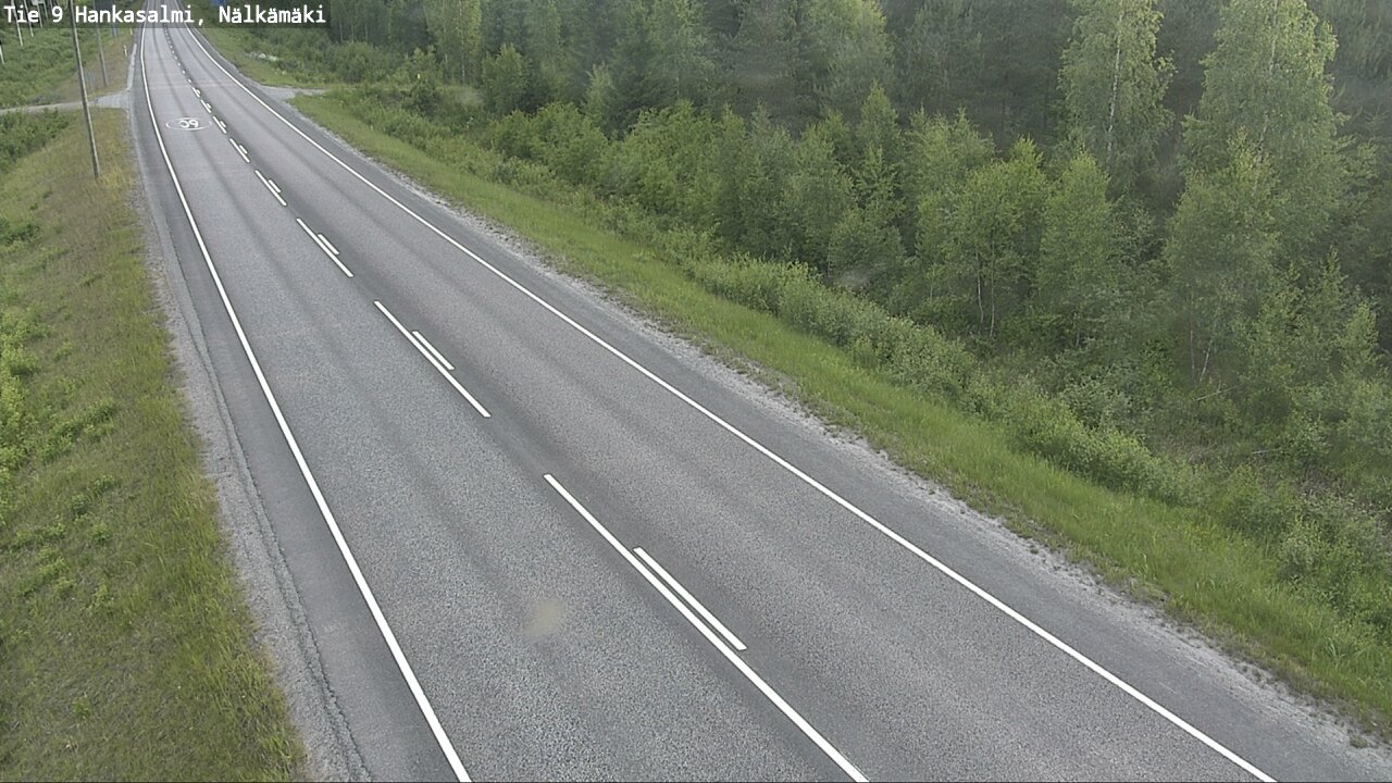 Kelikamerat Kuva Tie 9 Hankasalmi, Nälkämäki, Hankasalmi, Keski-Suomi