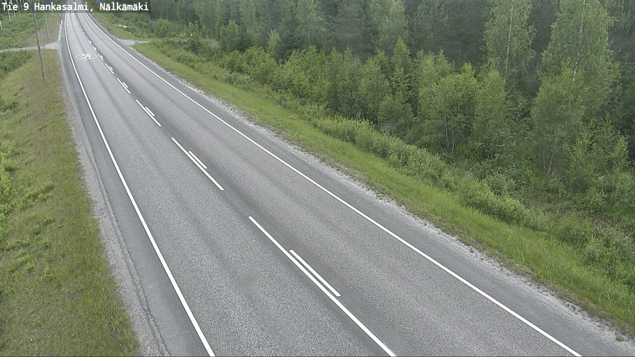 Kelikamerat Kuva Tie 9 Hankasalmi, Nälkämäki, Hankasalmi, Keski-Suomi