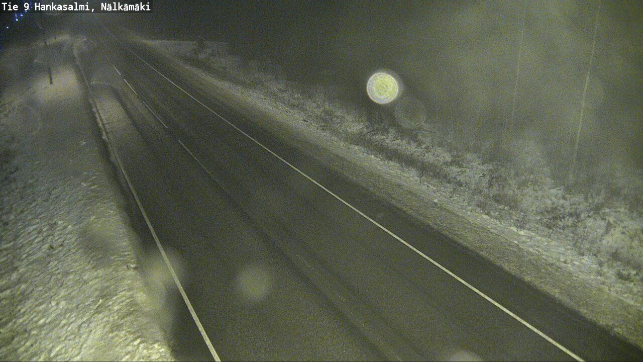 Weather Camera Image Road 9 Hankasalmi, Nälkämäki, Hankasalmi, Keski-Suomi