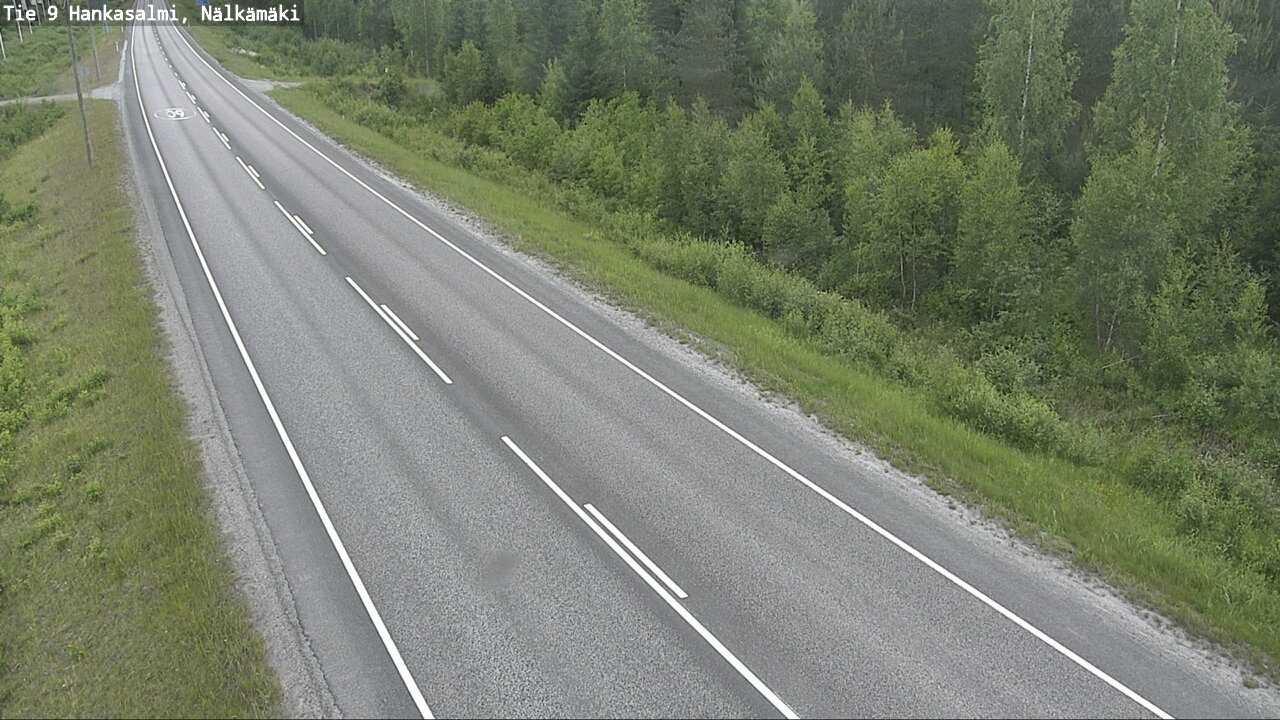 Kelikamerat Kuva Tie 9 Hankasalmi, Nälkämäki, Hankasalmi, Keski-Suomi
