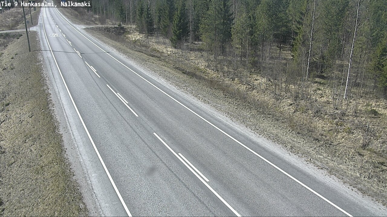 Kelikamerat Kuva Tie 9 Hankasalmi, Nälkämäki, Hankasalmi, Keski-Suomi