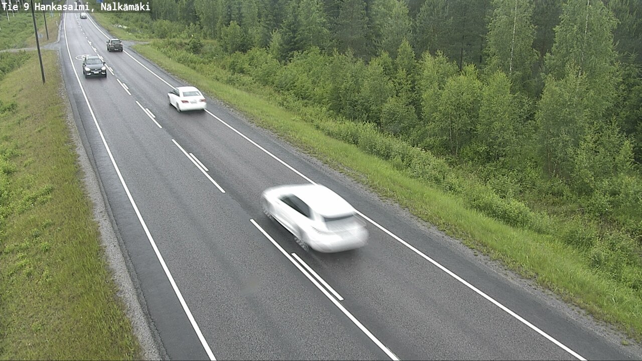 Weather Camera Image Road 9 Hankasalmi, Nälkämäki, Hankasalmi, Keski-Suomi