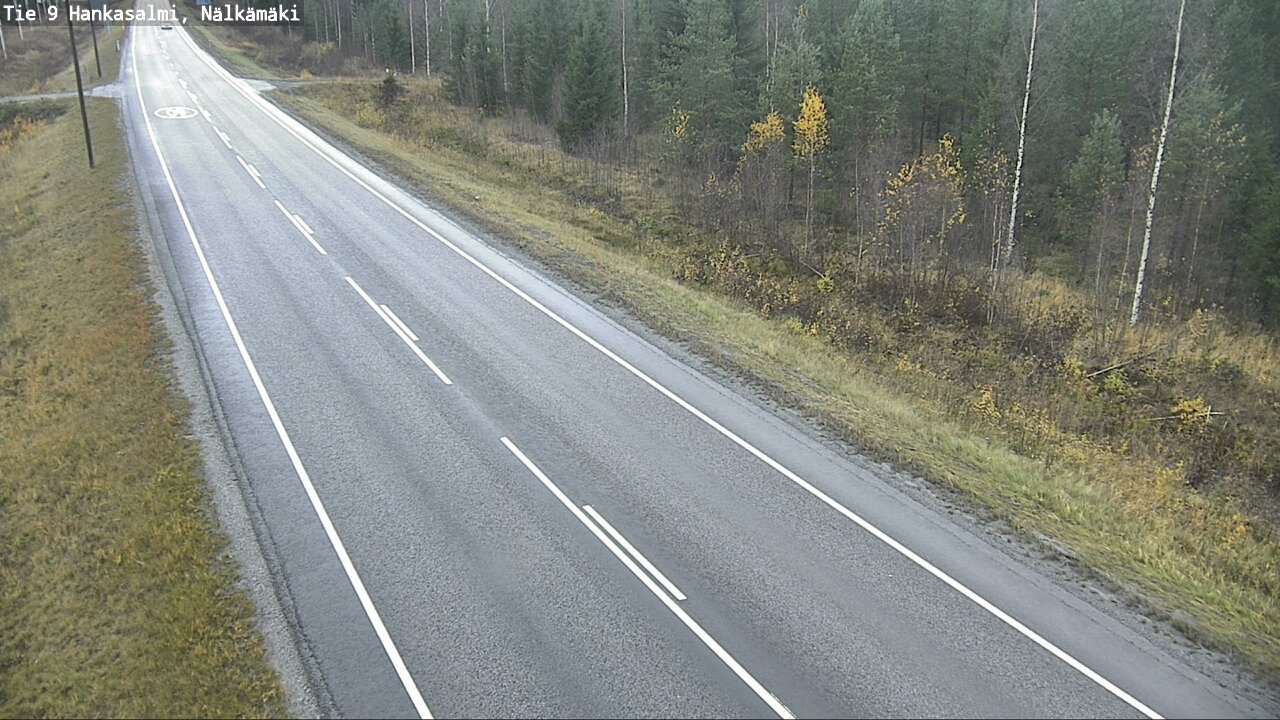 Kelikamerat Kuva Tie 9 Hankasalmi, Nälkämäki, Hankasalmi, Keski-Suomi