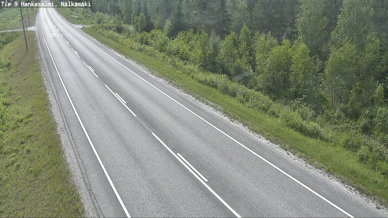 Kelikamerat Kuva Tie 9 Hankasalmi, Nälkämäki, Hankasalmi, Keski-Suomi
