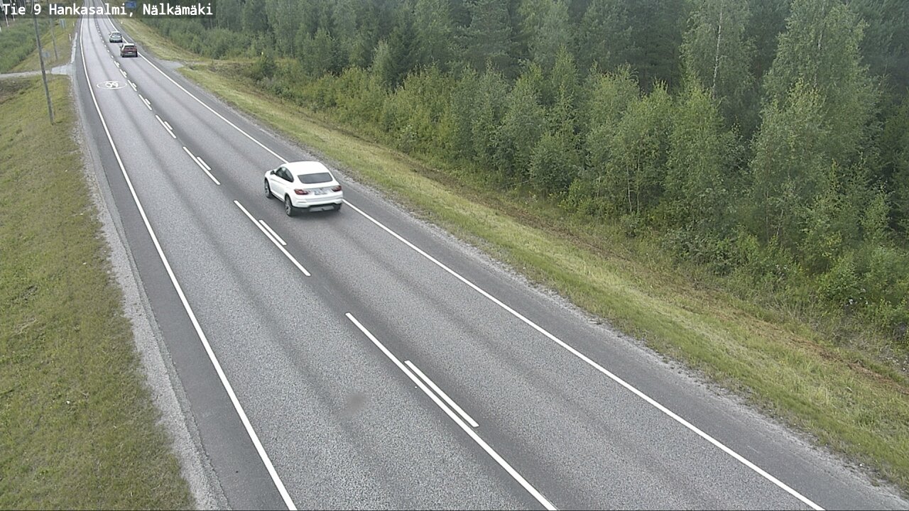 Weather Camera Image Road 9 Hankasalmi, Nälkämäki, Hankasalmi, Keski-Suomi