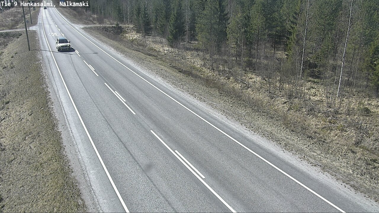 Kelikamerat Kuva Tie 9 Hankasalmi, Nälkämäki, Hankasalmi, Keski-Suomi
