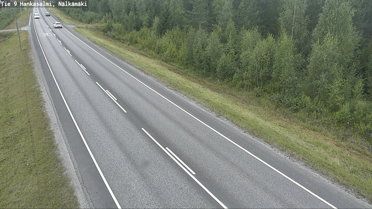 Weather Camera Image Road 9 Hankasalmi, Nälkämäki, Hankasalmi, Keski-Suomi