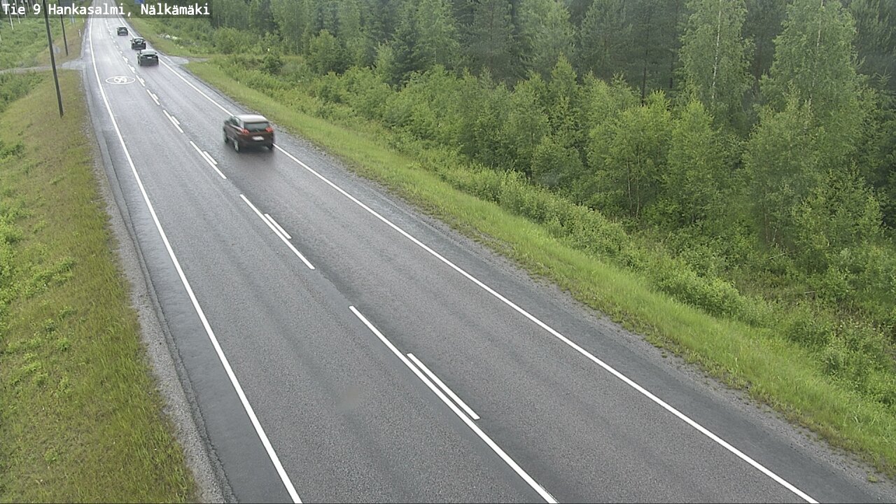 Kelikamerat Kuva Tie 9 Hankasalmi, Nälkämäki, Hankasalmi, Keski-Suomi