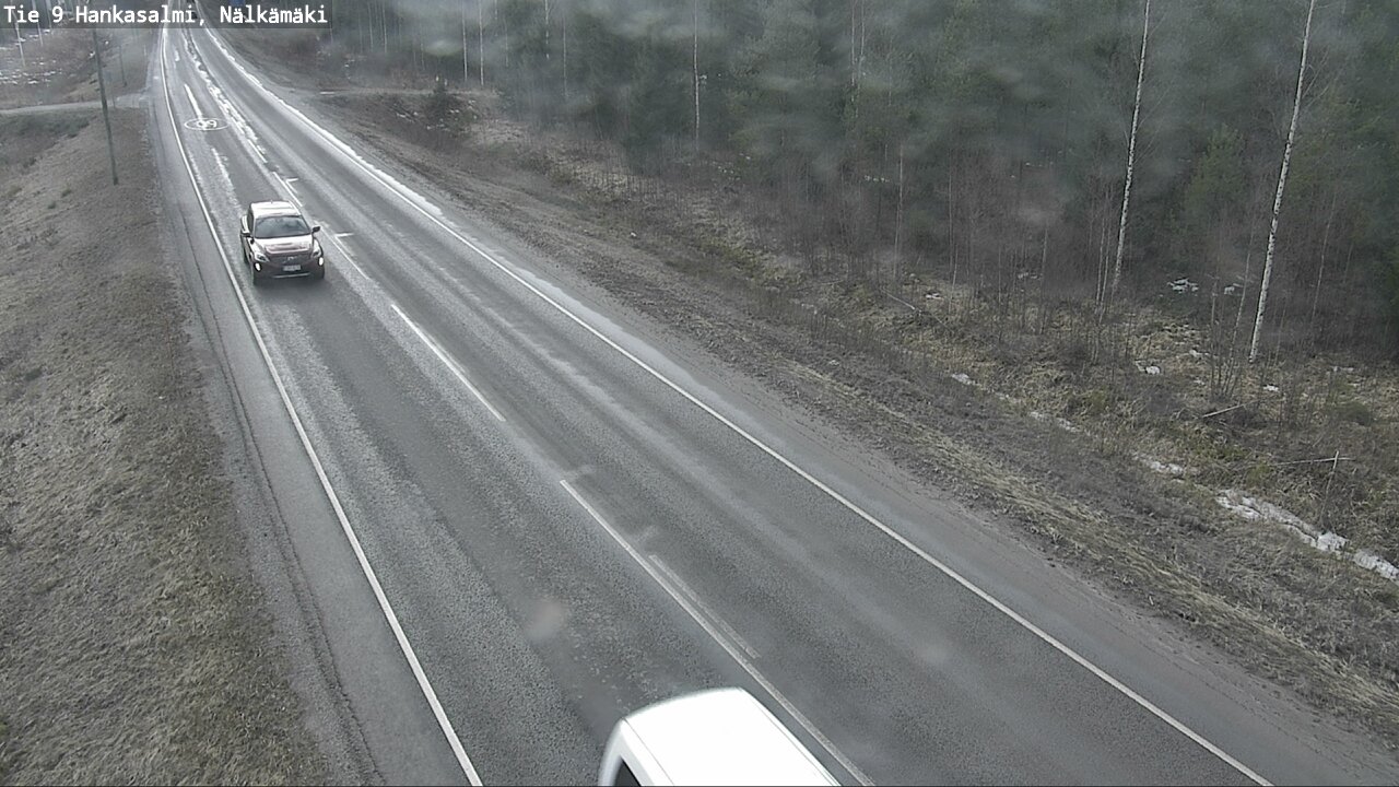 Weather Camera Image Road 9 Hankasalmi, Nälkämäki, Hankasalmi, Keski-Suomi