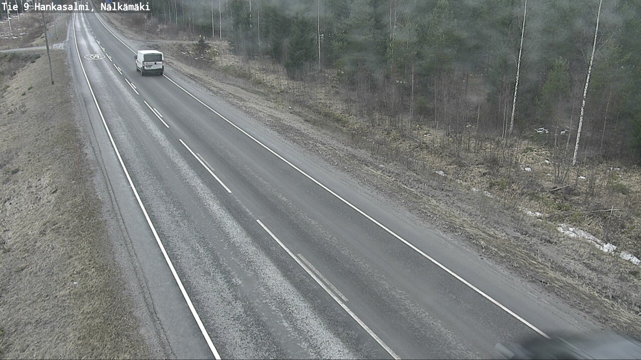 Weather Camera Image Road 9 Hankasalmi, Nälkämäki, Hankasalmi, Keski-Suomi