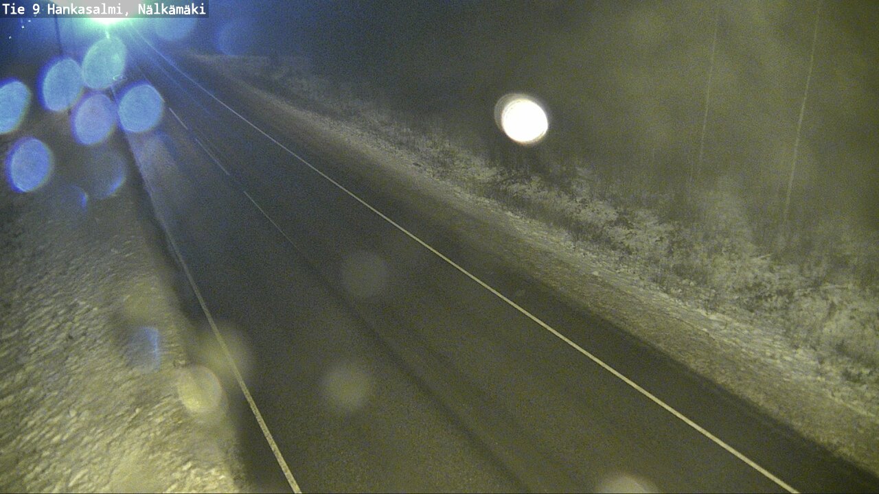 Weather Camera Image Road 9 Hankasalmi, Nälkämäki, Hankasalmi, Keski-Suomi